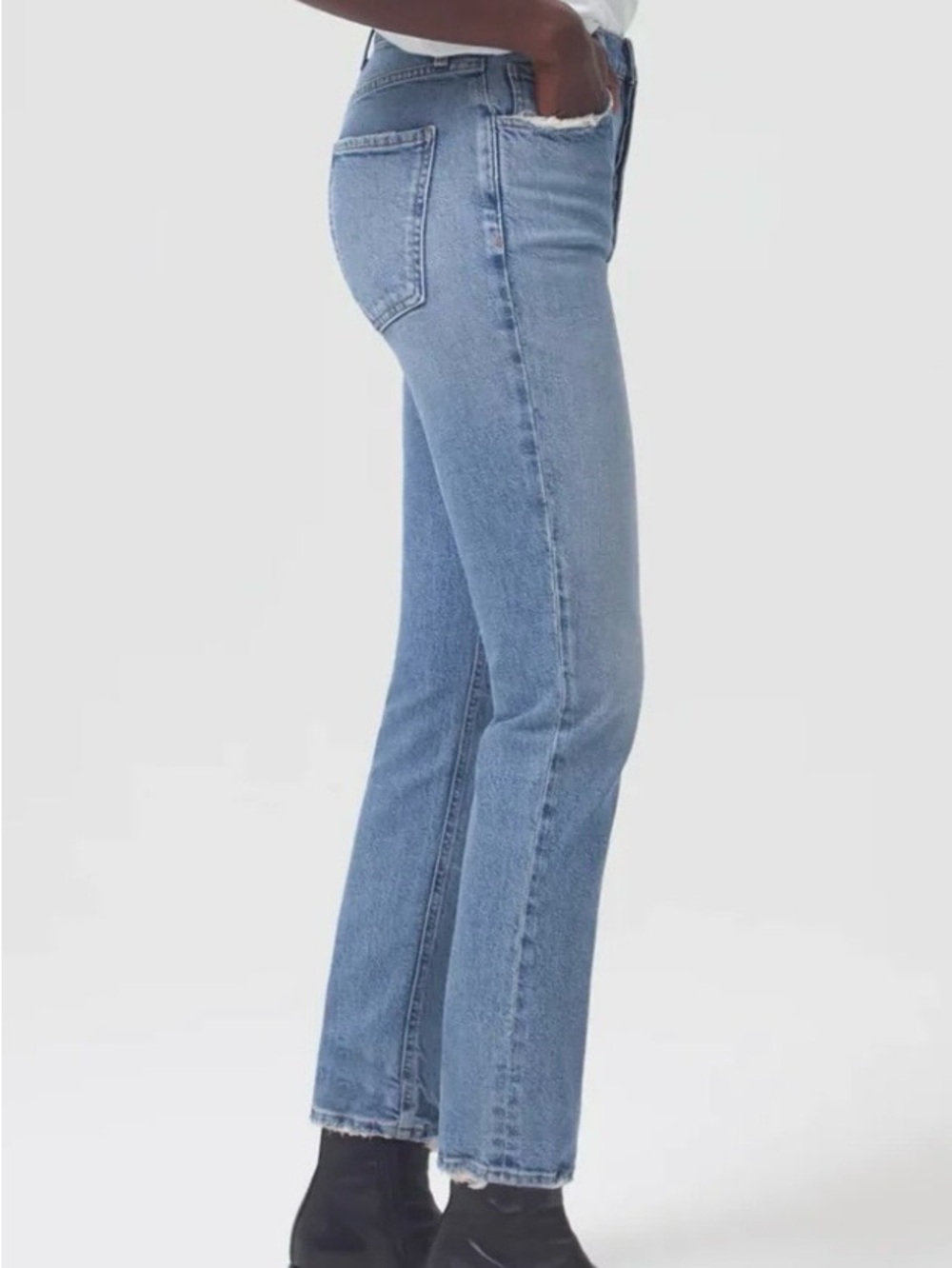 Agolde Riley Long Jean - Picture 4 of 13